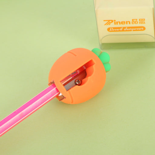 Sacapuntas de zanahoria