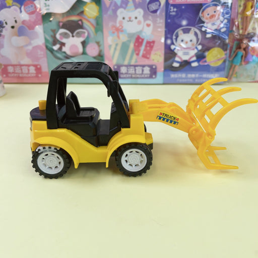 Vehículo de ingeniería de carga mixta para niños.