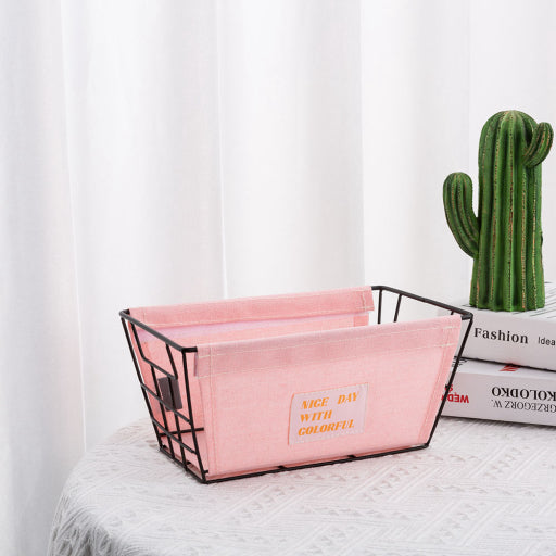Bolsa de almacenamiento pequeña con marco de hierro de la serie Candy Color