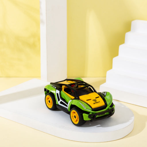 Coche deportivo de potencia de retorno de montaje de aleación DIY