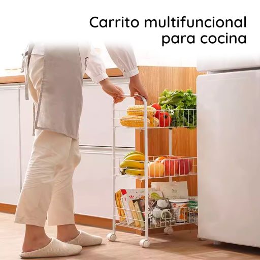Carrito Multifuncional para Cocina