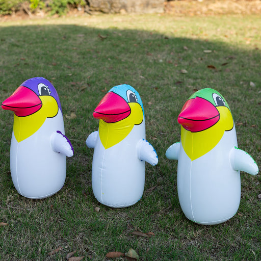 Inflable de pingüino