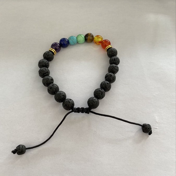 Pulsera de piedras con chakras