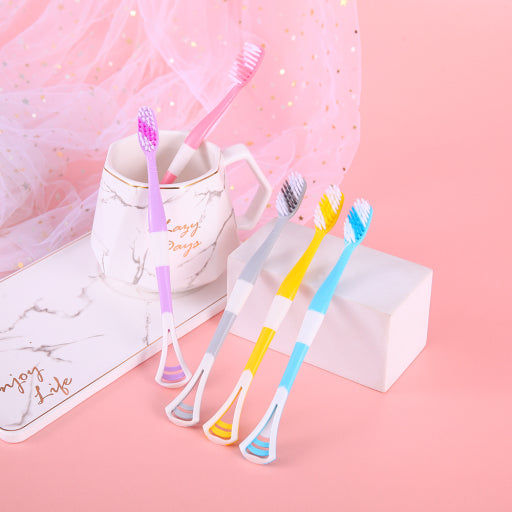 Cepillo de dientes de cerdas suaves sirena (5)