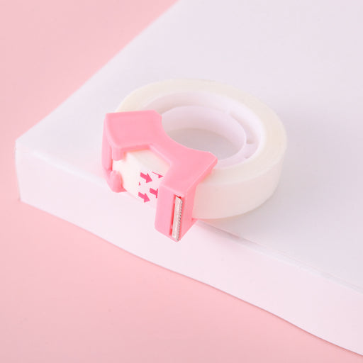 Combinación cinta invisible mas máquina cortadora