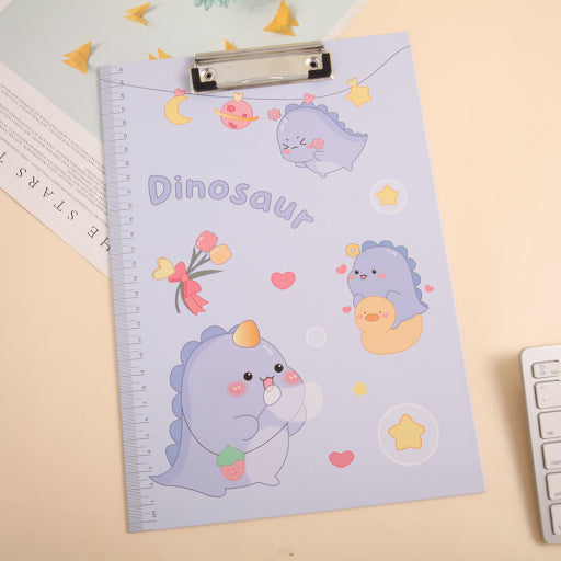 Tablero con pinza de dinosaurios