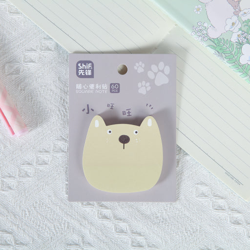 Nota adhesiva de animalitos