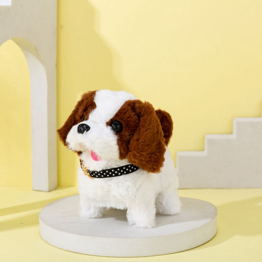 Perro mascota eléctrico lindo y divertido