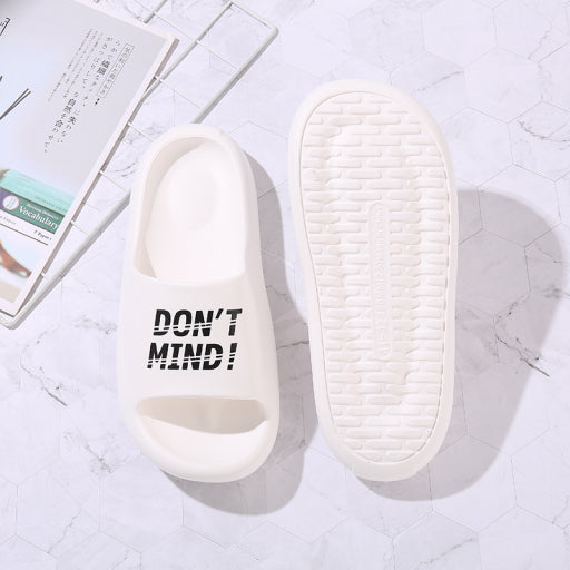 Sandalias cómodas con letras para hombre