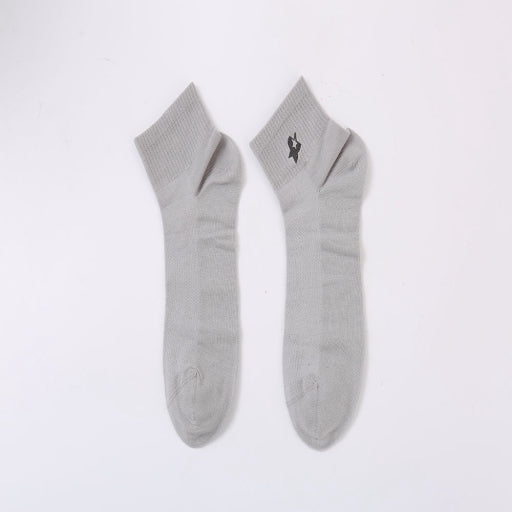 Calcetines de hombre de malla con bordado de estrellas