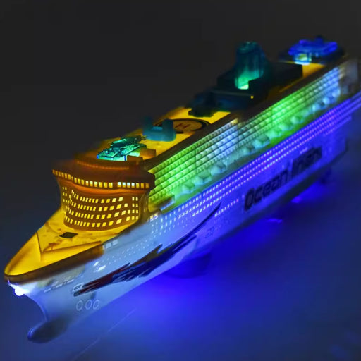 Barco con luz