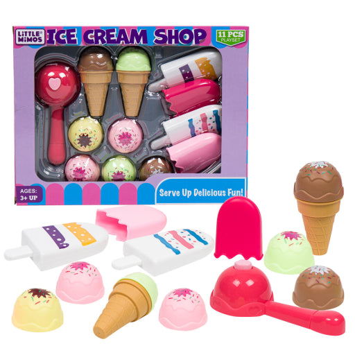 Juego, Comida De Helado De 12 Piezas