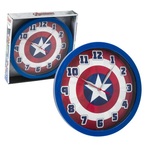 Reloj De Pared Capitán América