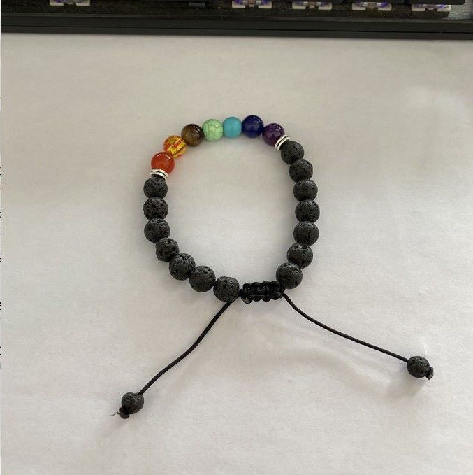 Pulsera de piedras con chakras