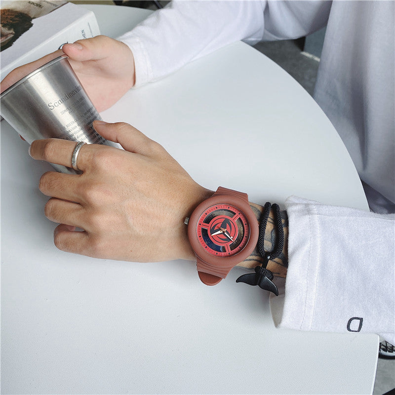 Reloj con diseño de dojutsu