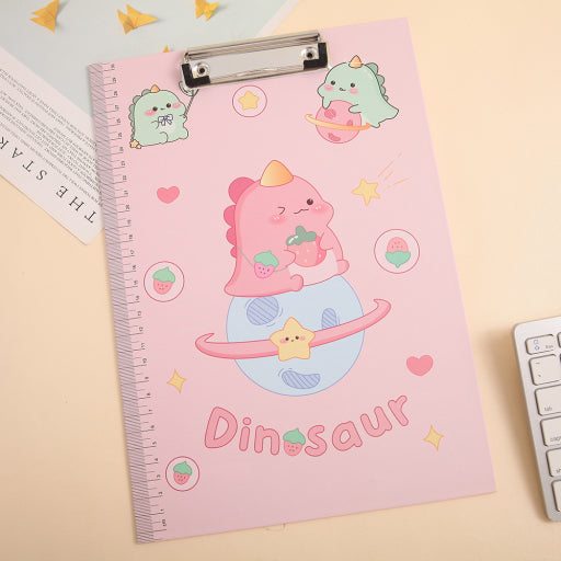 Tablero con pinza de dinosaurios