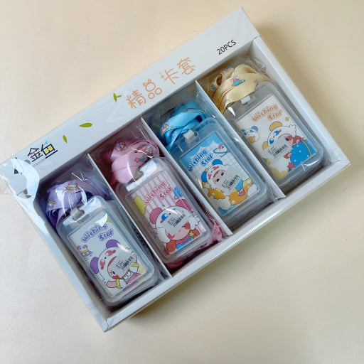 Tarjetero de cuerda de color