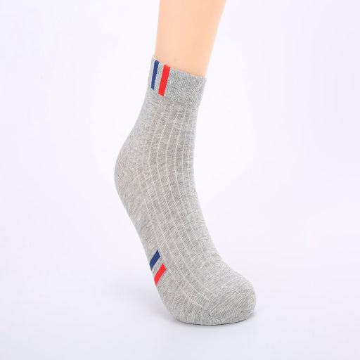 Calcetines bajos de hombre a rayas británicas