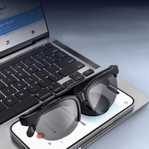 Gafas de sol bluetooth ABS caja de color