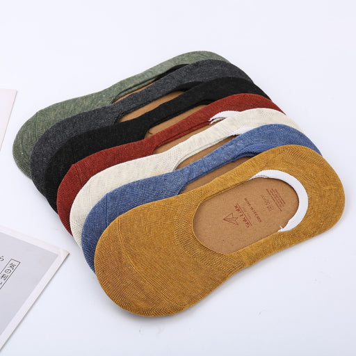 Calcetines neutros invisibles vintage