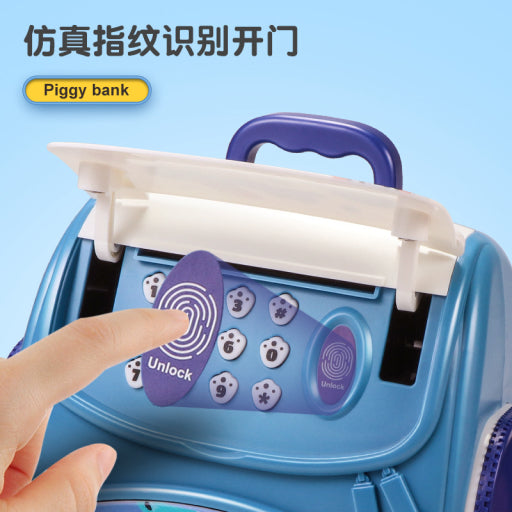 Alcancia tipo mochila