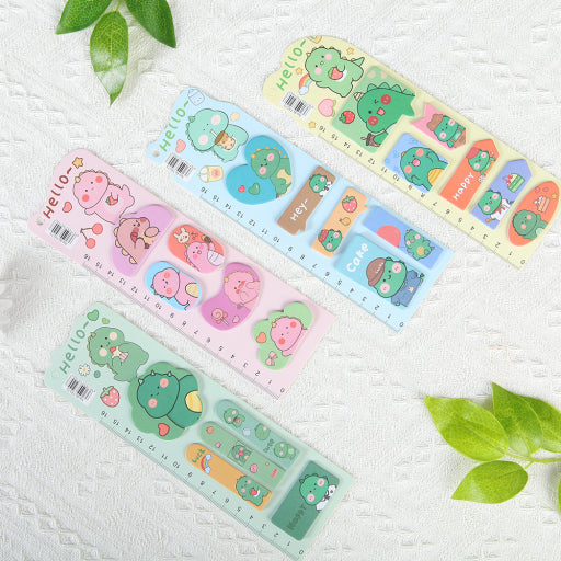 Notas Post-it de dinosaurio