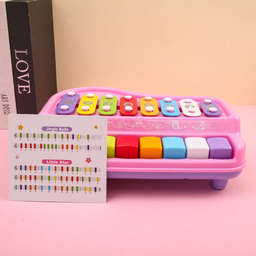 Piano de golpeteo manual de ocho tonos 2 en 1