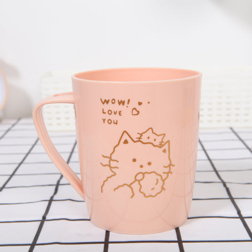 taza de enjuague bucal para cepillo de dientes de animales