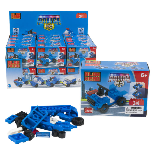 Juego De Bloques De Construcción Policial De 25