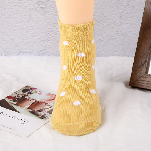 Calcetines infantiles lindos de lunares (3 pares)