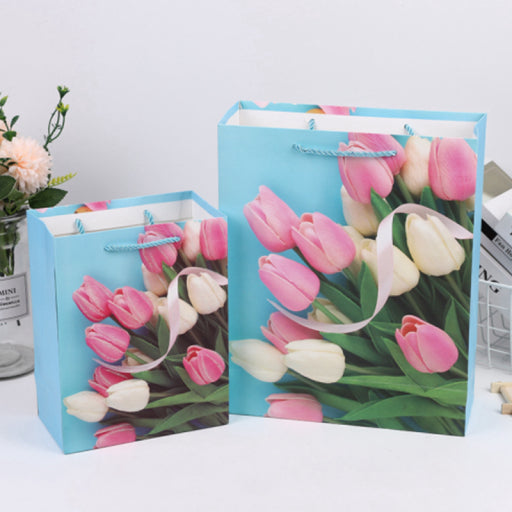 Bolsa de regalo flores
