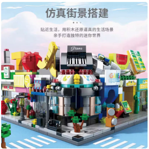 Juego de construcción de edificios