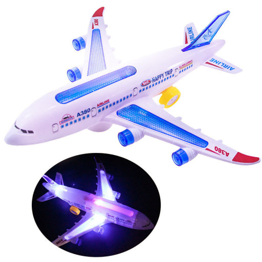 Avión de juguete con luz