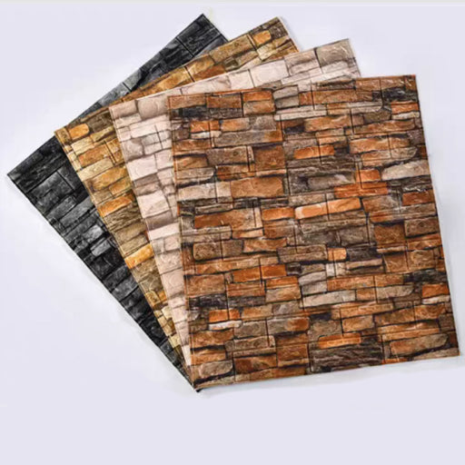 Lámina de ladrillo para pared