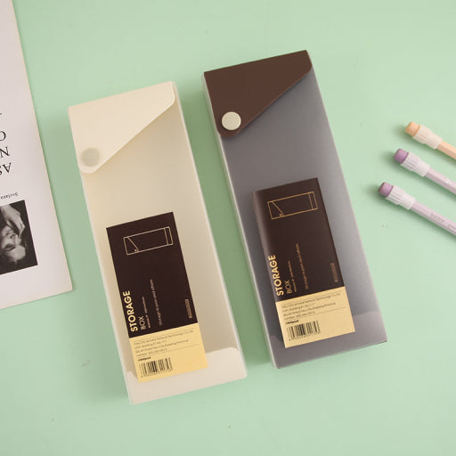 Caja de almacenamiento multiusos (café)