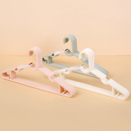 Percha de hombro cóncava multifuncional (10 piezas)