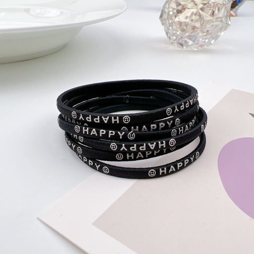 Bandas elásticas plano negro (6)