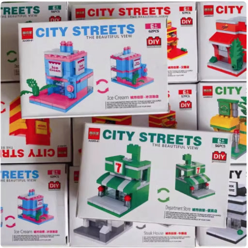 Juego de construcción de edificios