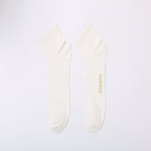 Calcetines de hombre de malla inglesa con estampado en caliente