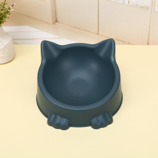 Cuenco para mascotas con oreja de gato de dibujos animados