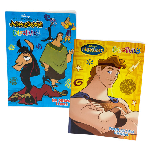 Libro Para Colorear Hércules Y El Nuevo Ritmo Del Emperador