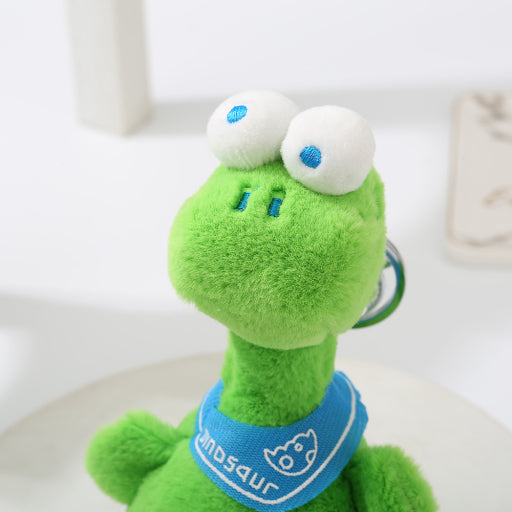 Llavero de muñeco de peluche de dinosaurio