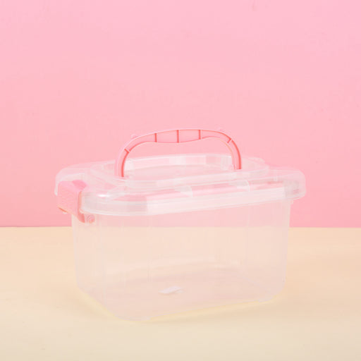Pequeña caja de almacenamiento con tapa
