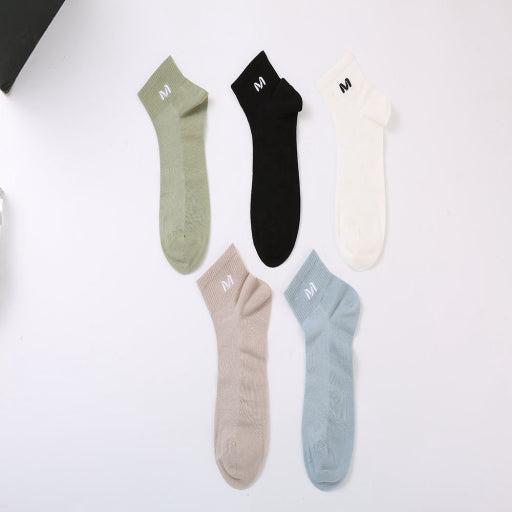Calcetines de hombre de malla bordada M