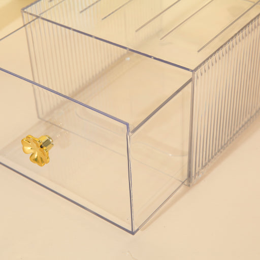 Caja de almacenamiento con cajón alto serie Clover