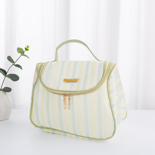 Bolsa De Almacenamiento De Bolas De Masa A Rayas - Rosa