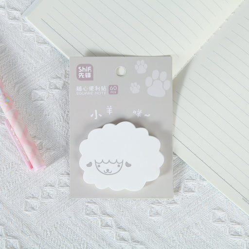 Nota adhesiva de animalitos