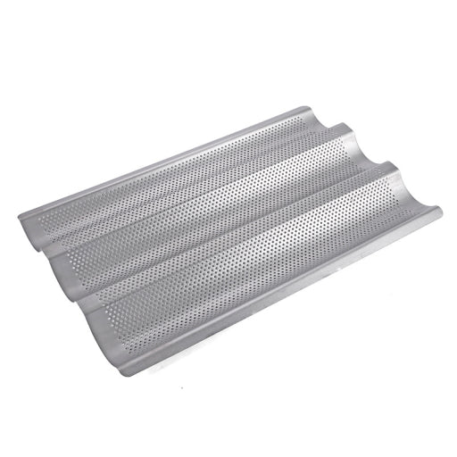 Molde para hornear baguette