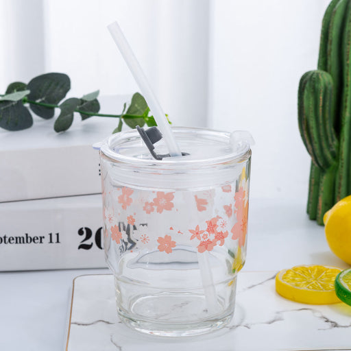 Vaso Pequeño Nudo de Bambú Flor de Cerezo (350ml)