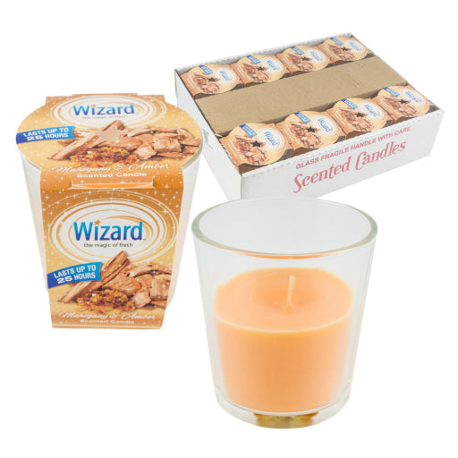 Vela Wizard De Caoba Y Ámbar